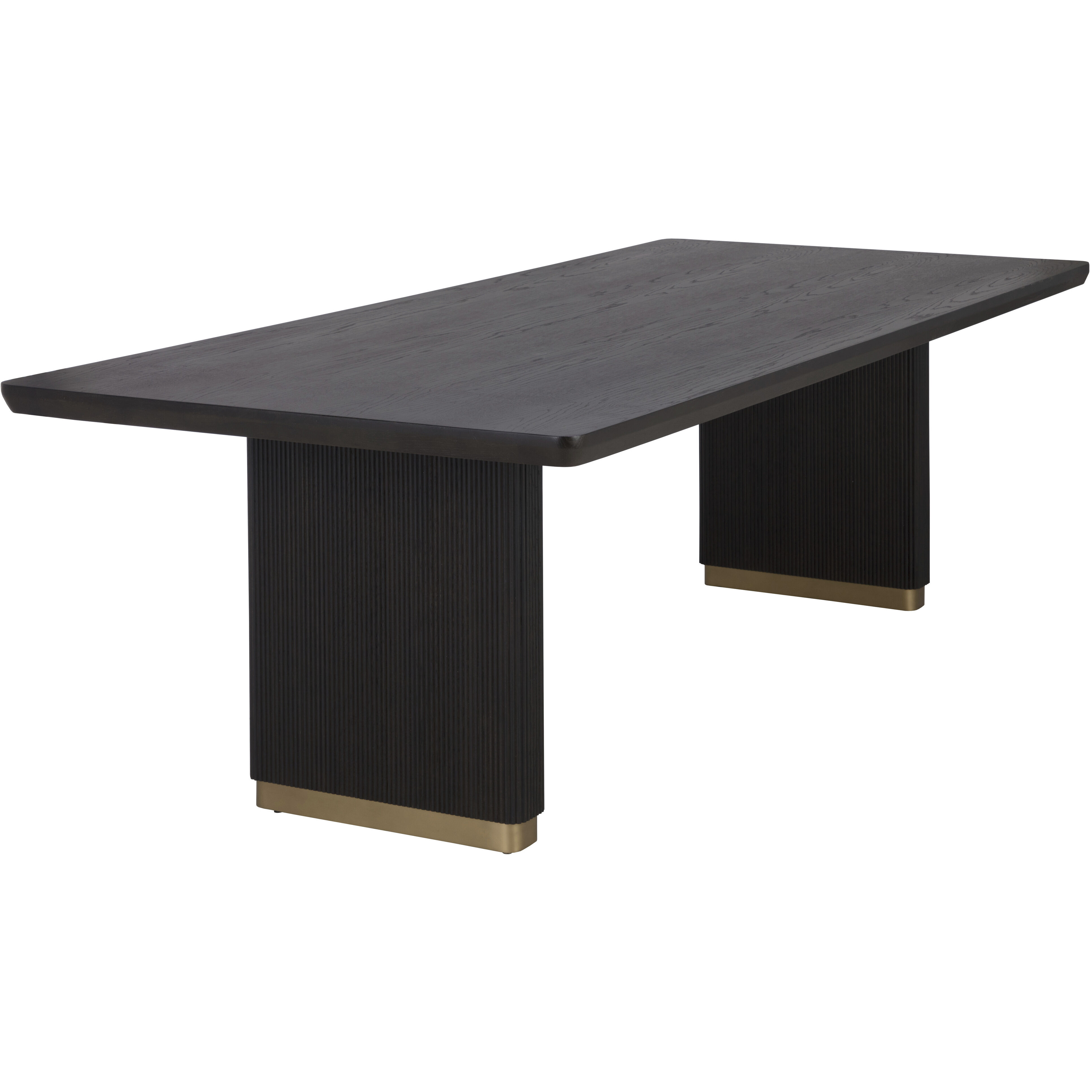 Kalla 96 X 44 inch Charcoal Dining Table